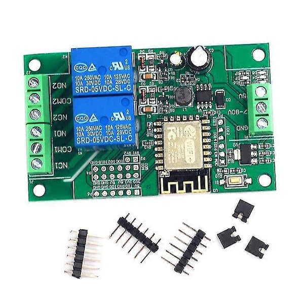 5V/8-80V Strömförsörjning Esp8266wifi Kanalrelämodul