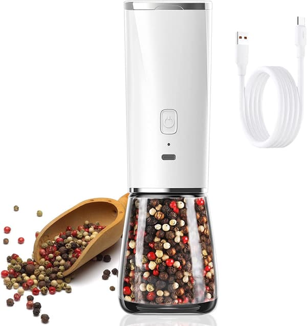 Salt- och pepparkvarnset, Rostfritt stål, Gourmet Precision+/