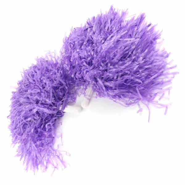 Cheerleading Pom Poms Sports Dance Bold Party Tilbehør (lilla)