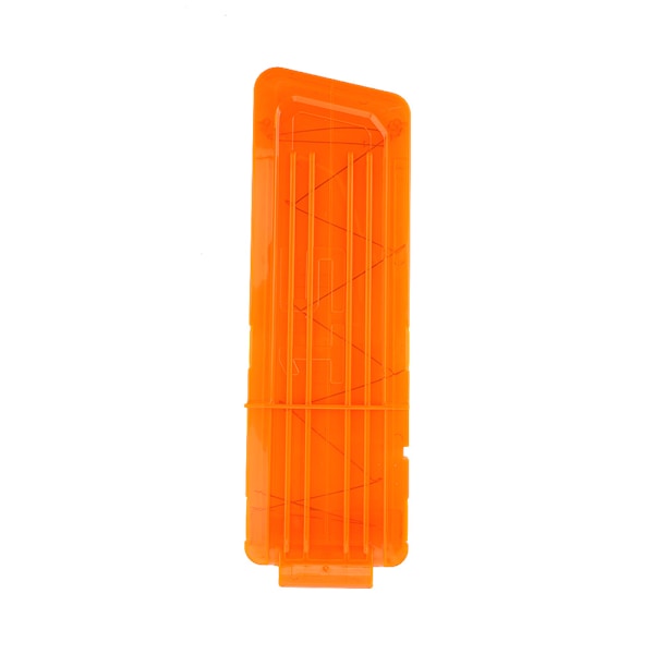 15 Dart EVA Mjuk Bullet Clip Darts Plast Pistol Leksak Patronhållare (Orange)