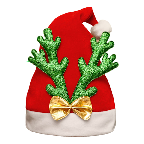 Jultomtens tomteluva varm cosplay fest dekoration rekvisita för barn vuxna julklapp
