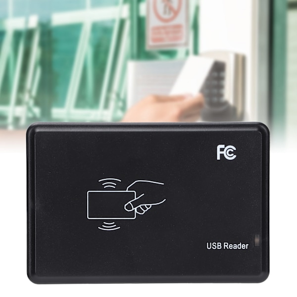RFID-läsare 125Khz/134.2Khz USB-djurtaggs-ID-kortläsare för accesskontroll W82