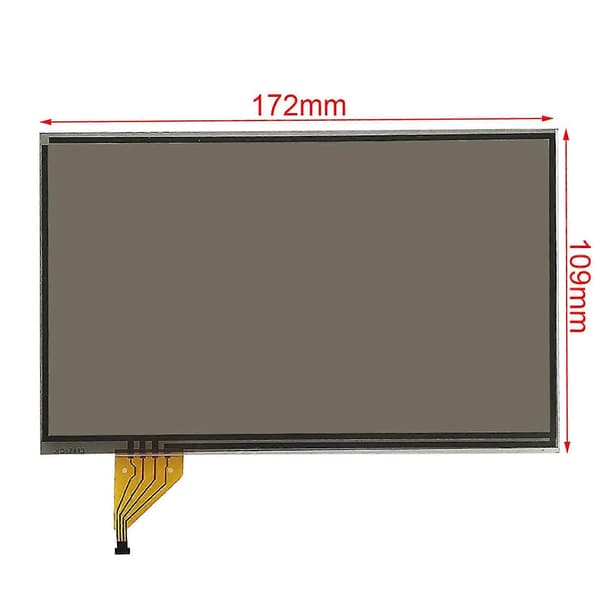7,3 tommer Touch-skærm Panel Glas Digitizer til Is Gs Rx Prius Is250 Is350 Isf Mfd Radio Navigation