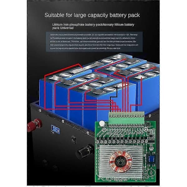 8a Aktiv Equalizer Balancer 4s 6s 7s 8s 12s 14s 15s 16s 17s 18s 19s 20s 24s Bms Lifepo4/li-ion 5a