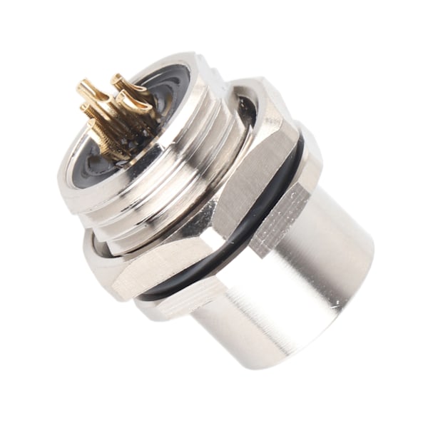 M12‑B‑S5 Panelmonteret Stikkontakt M12 IP67 Vandtæt Stik 5-polet Stikadapter