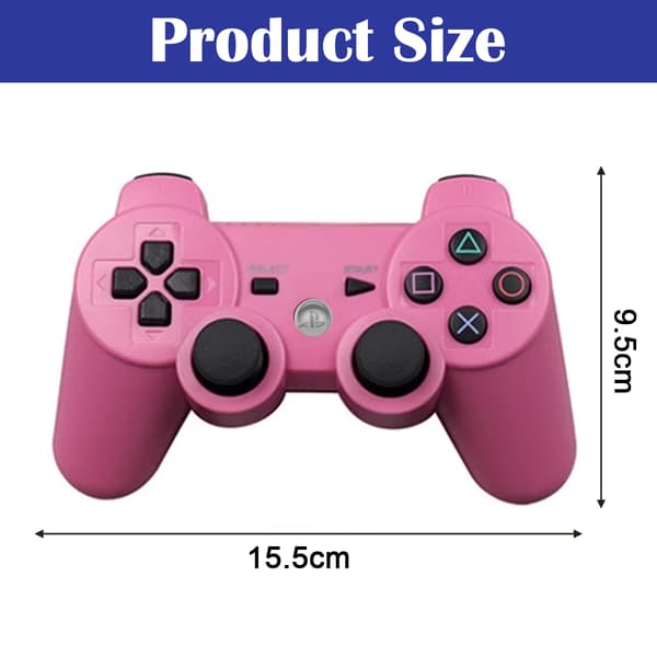 PS3 Bluetooth trådlös Bluetooth vibrationshandkontroll ps3 spel trådlös handkontroll