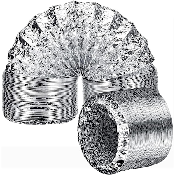 Flexibel Kanal, Kraftigt Skydd För Mångsidiga Ventilationslösningar, Aluminium Termoplastkonstruktion Säkerställer Hållbarhet Och