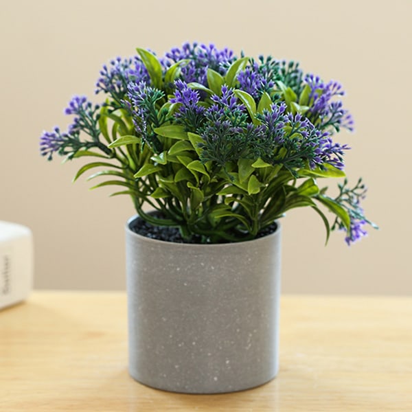 Kunstig blomsterkule bonsai hjemmedekorasjon festdekorasjon