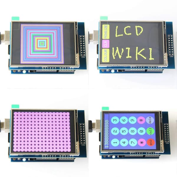 2.8 Tums TFT LCD-skärmmodul 480x320 HD-displaymodul HX8347 för 2560-kort
