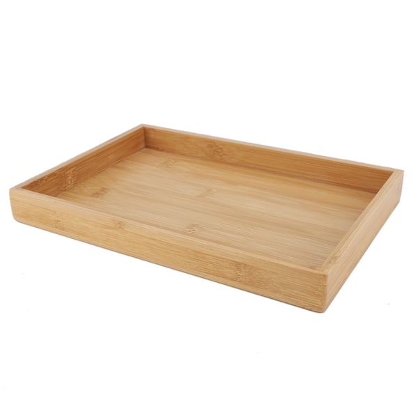 Bambubricka Naturlig Rustik Atmosfär Miljövänligt Material För Matservering Lätt Att Rengöra Trämönsterdesign 28X195X3Cm Japansk Stil