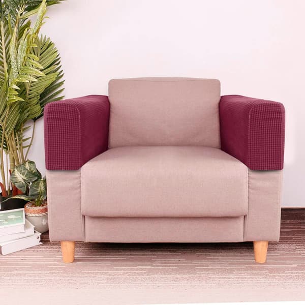 Armstödsskydd Stretchigt Set Stol eller Soffa Armskydd Stretch Passform
