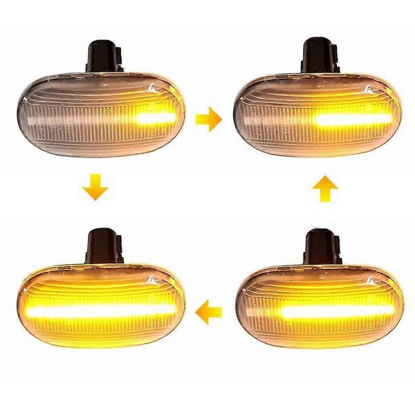 LED Dynamisk Forreste Skærm Sidemarkeringslys Blinklys Til Jimny Jb64w Jb74w 2018+ Lapin He21s