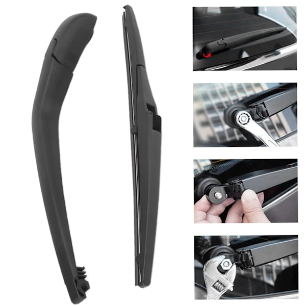Bakspolare Arm & Blad Svart 68040371AA Ersättning för Dodge Journey 2009‑2017