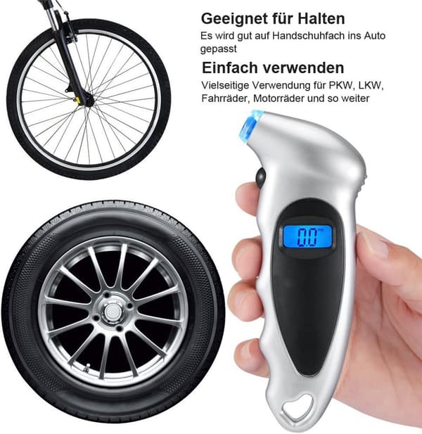 Digital Lufttrycksmätare, Förbättra Din Körupplevelse Med Precision