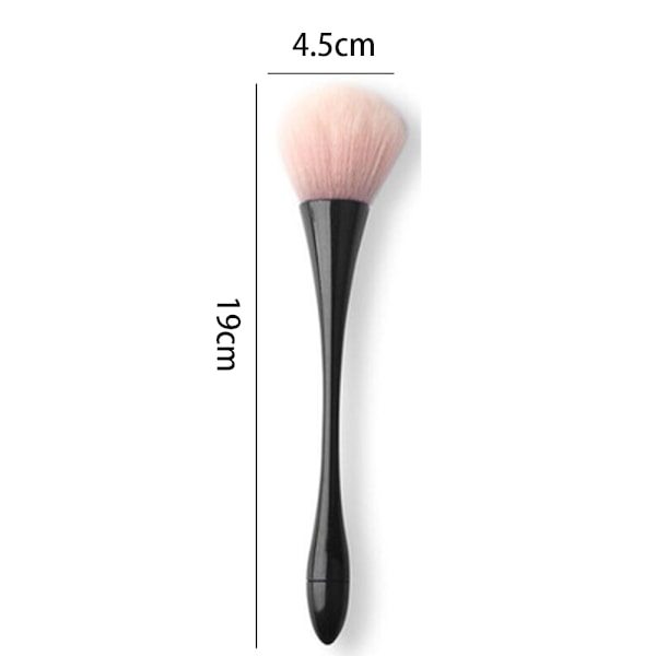 Støvbørste Blød Stor Mineralpudderbørste, Kabuki Makeup