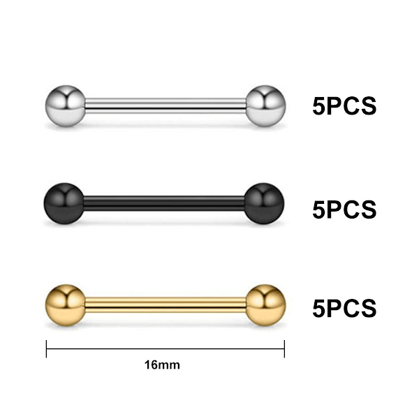 15 Humane Tunge Piercing Smykker