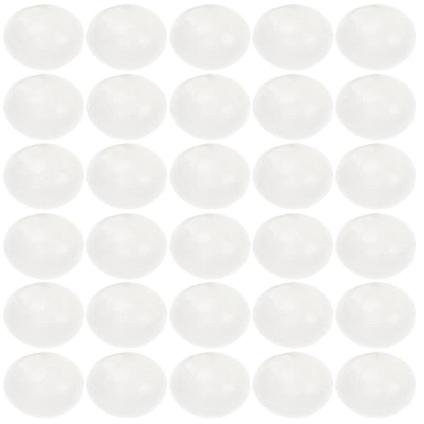 30 st imitationsägg påsk DIY handmålade ägg dekor äggmodeller för barn
