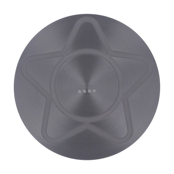 Värmespridare för glashäll, snabb uppvärmning halkfri beläggning tjock aluminiumlegering avfrostningsbricka för att skydda kastruller och kokkärl (24 cm)