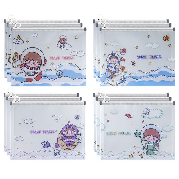 Transparent file bag Document Folder Document Organizer