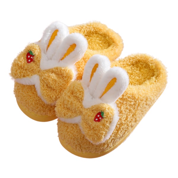 Girls Cozy House Slippers Warm Plush Winter Cotton Slipper Kids