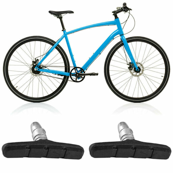 8 st cykelbromsar, cykelbroms, bromsbelägg, V-bromsar, broms 70 mm