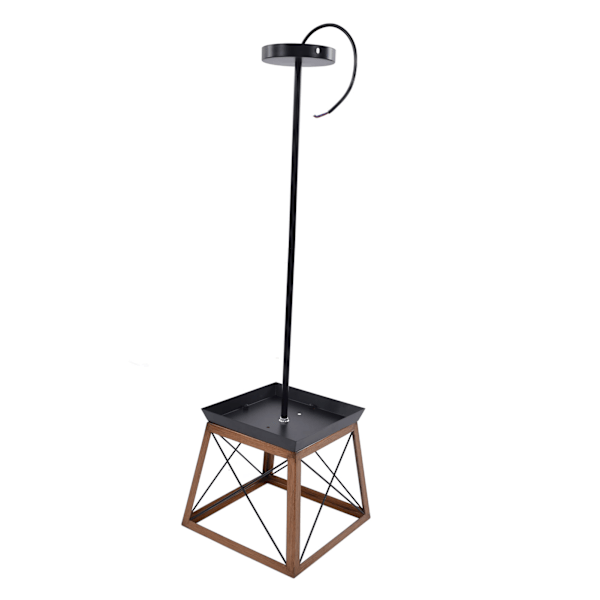 Bondgård Krona Retro Stil Stall Robust Hållbar Kök Krona för Sovrum Kontor Bibliotek 110‑220VRost Färg
