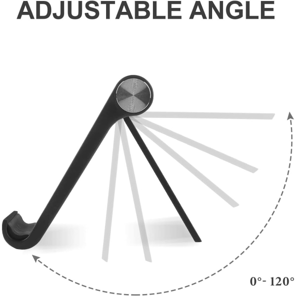 2-delt Tablet Holder, Multi-vinkel Bærbar Telefonholder