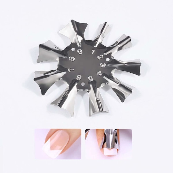 3 stk. Acryl Trimmer Edge Trimmer Fransk Smile Line Kant