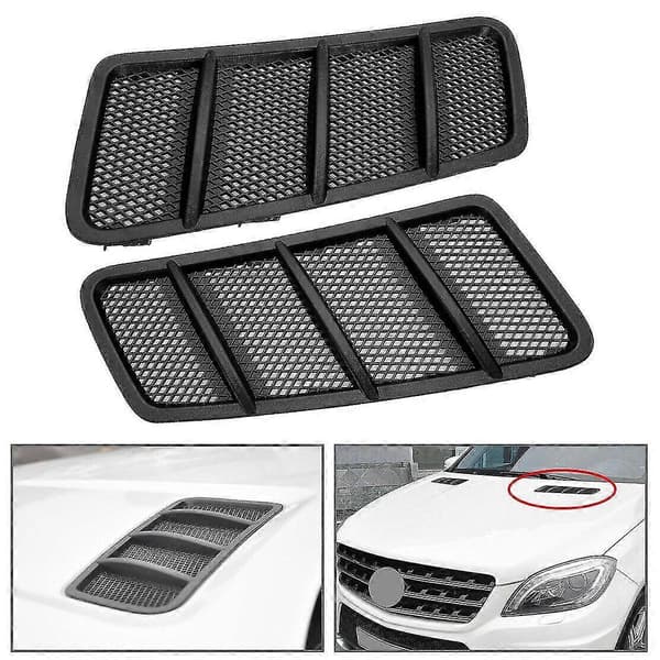 2x Sidohuv Vent Grille Kåpa För W166 Ml Gl Klass 2012-2015 1668800105 1668800205