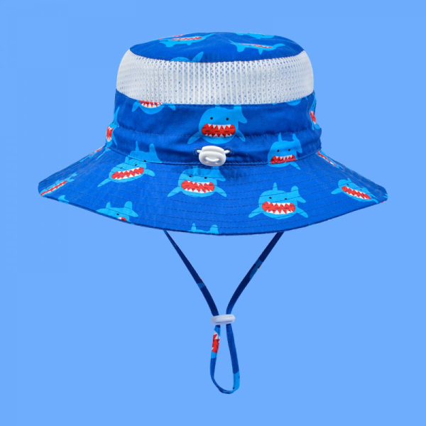 Solhatt for baby og barn - Reversibel sommerhatt for jenter og gutter - Bredbremmet fiskerhatt