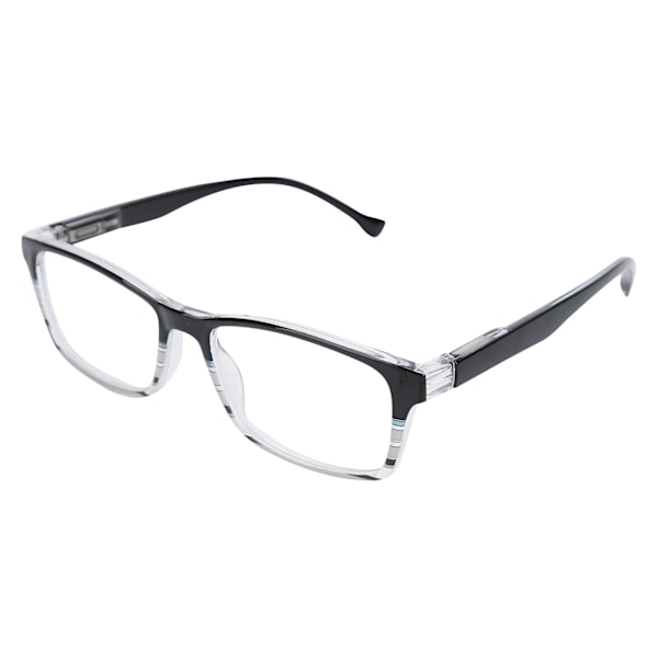 Antislip läsglasögon PC-objektiv High Definition glasögon glasögon för kvinnor Man äldre (+225 )