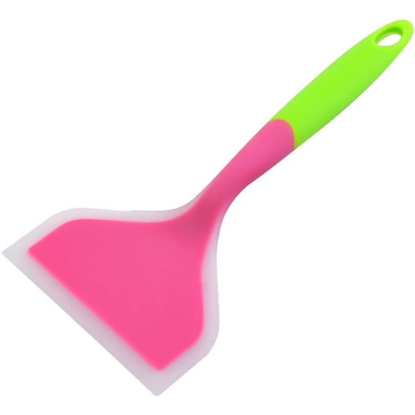 Värmebeständig Bred Platt Stekspade, Viktigt Köksredskap Nonstick Stekspade, Silikon Pannkaksspade Flexibel Stekspade, Non-Stick Lätt Att Rengöra