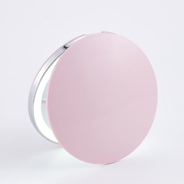 LED Makeup Spejl Rejse Makeup Spejl Forstørrende (Pink) 9*2cm