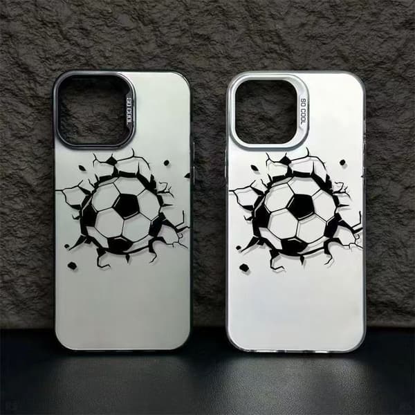 Unikt och kreativt VM-exploderande fotbollsdesign mobilskal – iPhone 12 Promax