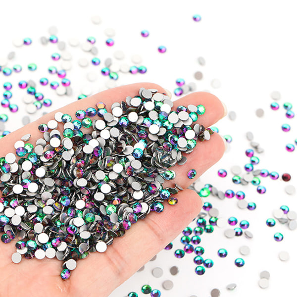 Flatback Rhinestones, for Craft Nails Dance Costumes, Flat Back