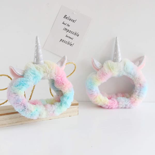 Unicorn Smink Hodebånd Søtt Dusjhårbånd Kvinner Jenter Spa Hodebånd