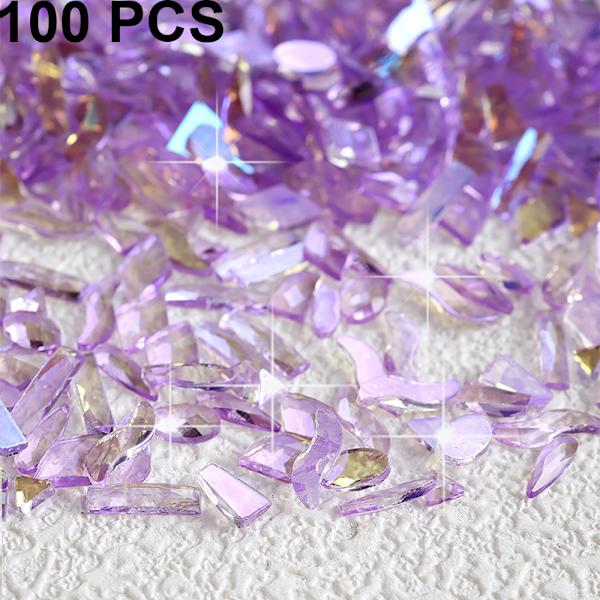 Assorterede Flade Bagside Neglekrystaller, Gem Rhinestones, Til Neglekunst Design