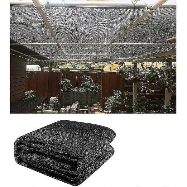 50% 3 x 6 meter Solskærm Net Klud UV-Resistent Net til Have Blomst Plante Drivhus