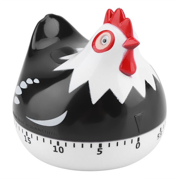 Lekfull Design Mekaniska Timers, Kökstimer med Högt Alarm, Mini Storlek Manuell Timer för Studier och Hemanvändning, Inga Batterier Krävs
