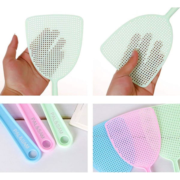 Färgglad Plast: 3-pack Blandade Färger med Miljövänligt Material för Inom- och Utomhusbruk, Flexibel Design med Halkfritt Mönster (3-pack)