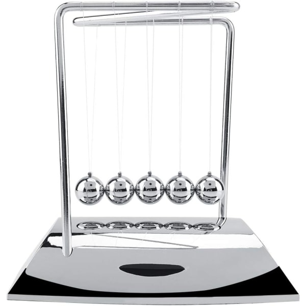 Newtons vagga i metall - Newtons Cradle - Fysisk pendel