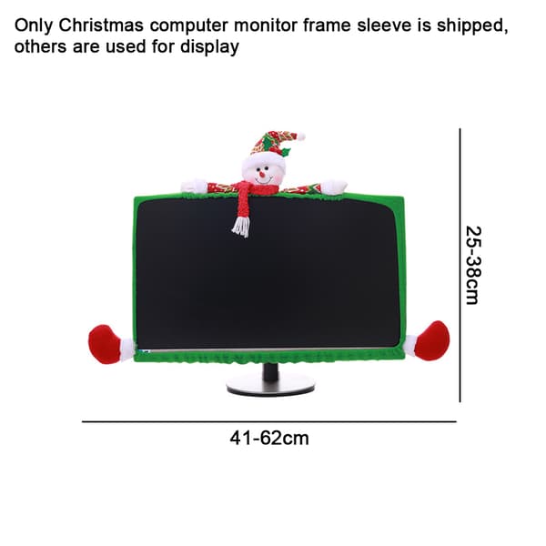 Juldekorationer, tecknad datorskydd snowman