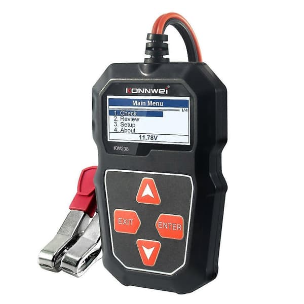 Kw208 Er Bil Digital 12v 100-2000cca Fordons Er Verktyg