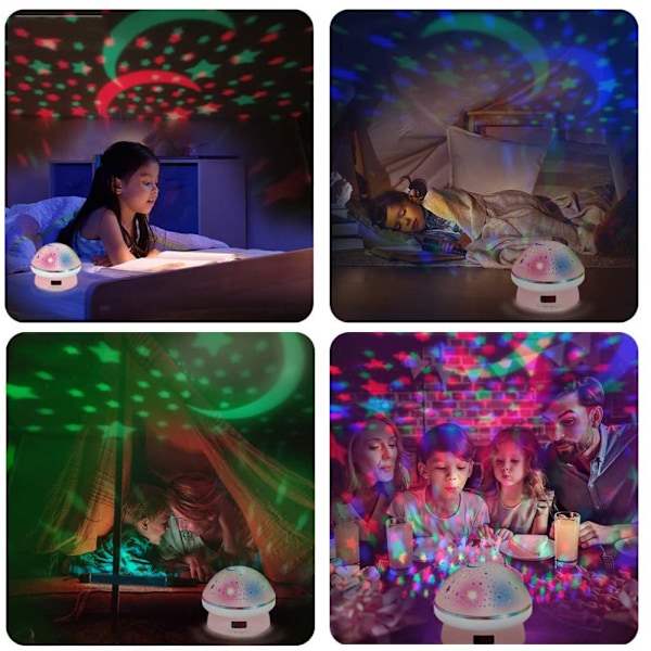 Twinkle Stjärnprojektor för Barn, 12 Färger Stjärnklar Himmelljusshow, Rosa Nattlampa med Fjärrkontroll & Automatisk Tidsinställning, Bästa Presenten för Flickor