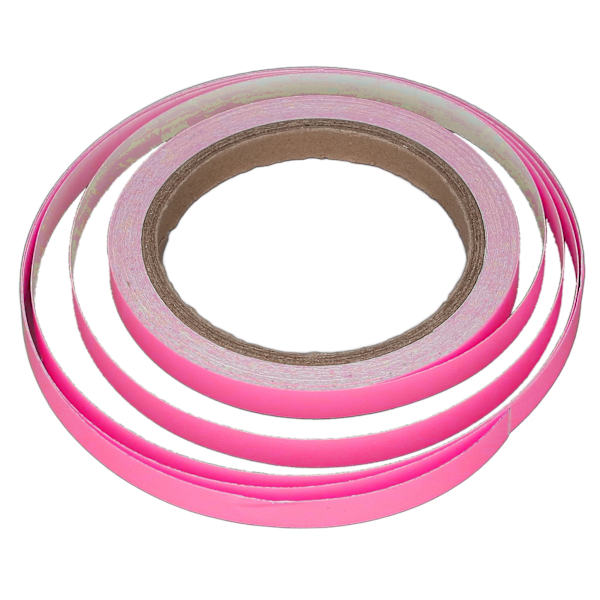10 meter lang Glødende tape som lades under ultrafiolett lys Svart lys fluorescerende tape for glatte vegger og trapper