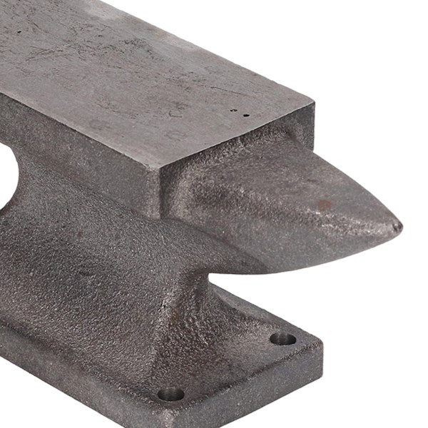 Anvil Horn Støpejern 3LB Benk Rustfri Høy Hardhet Smiverktøy for Nitering
