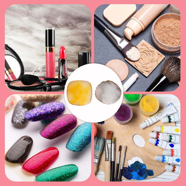 2 stk. Harpiks Neglekunst Palette, Neglekunst Maleri Blandet Farve