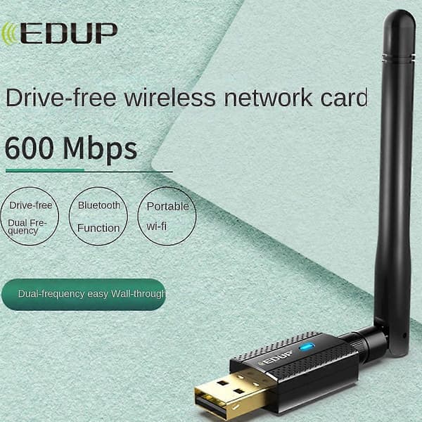 USB Wifi Bluetooth Adapter Trådløs Wi-fi Antenne 600mbps Dual Band Gratis Driver For Windows Os Wir