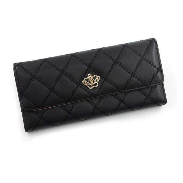 Broderet Krone Dame Clutch Taske Mode Kort Taske