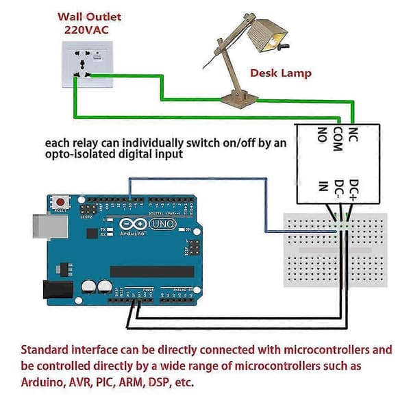 16 Kanal 12V Relæmodul Med Optokobler Lavniveau Trigger Udvidelseskort Til Raspberry Pi